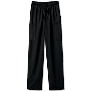 Fundamentals Scrub Pant 5 Pockets Large Black Unisex Ea