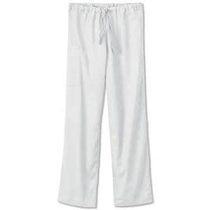 Fundamentals Scrub Pant 2 Pockets X-Small White Unisex Ea