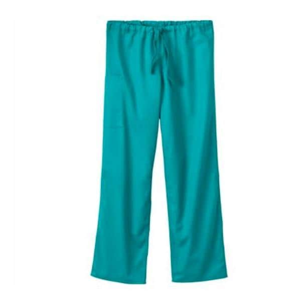 Fundamentals Scrub Pant 2 Pockets Large Teal Unisex Ea