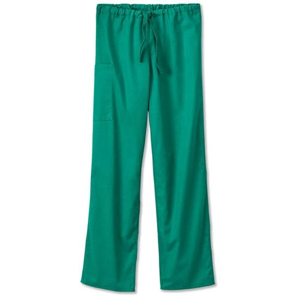 Fundamentals Scrub Pant 2 Pockets 4X Large Hunter Green Unisex Ea