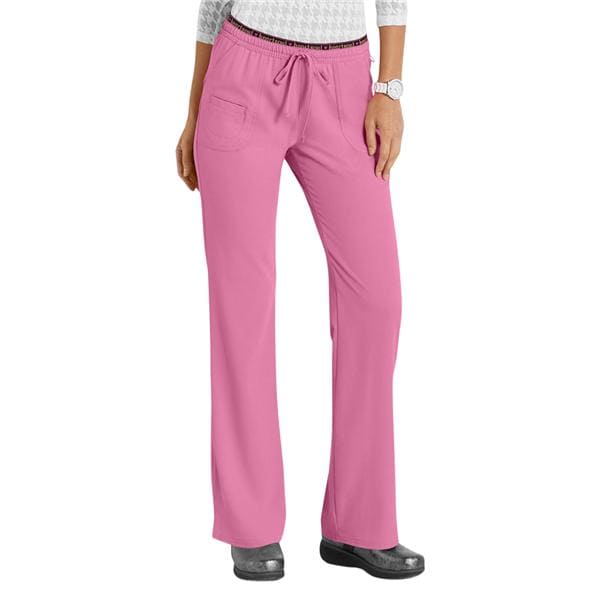 HeartSoul Scrub Pant 4 Pockets X-Large Pink Womens Ea