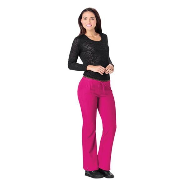 HeartSoul Scrub Pant 4 Pockets X-Large Wine Womens Ea