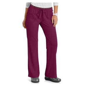 HeartSoul Scrub Pant 4 Pockets X-Large Wine Womens Ea