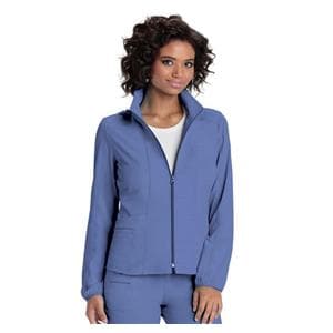 HeartSoul Warm-Up Jacket Long Set-In Sleeves Small Ceil Womens Ea