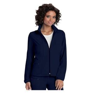 HeartSoul Warm-Up Jacket Long Set-In Sleeves X-Small Navy Womens Ea