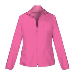 HeartSoul Warm-Up Jacket Long Set-In Sleeves 3X Large Pink Womens Ea