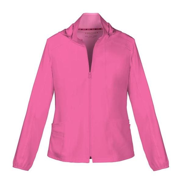 HeartSoul Warm-Up Jacket Long Set-In Sleeves 3X Large Pink Womens Ea