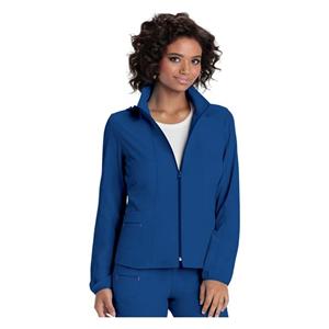 HeartSoul Warm-Up Jacket Long Set-In Sleeves X-Small Royal Womens Ea