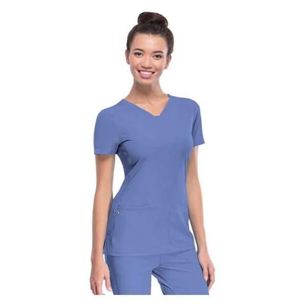 HeartSoul Scrub Shirt V-Neck 3X Large Ceil Womens Ea