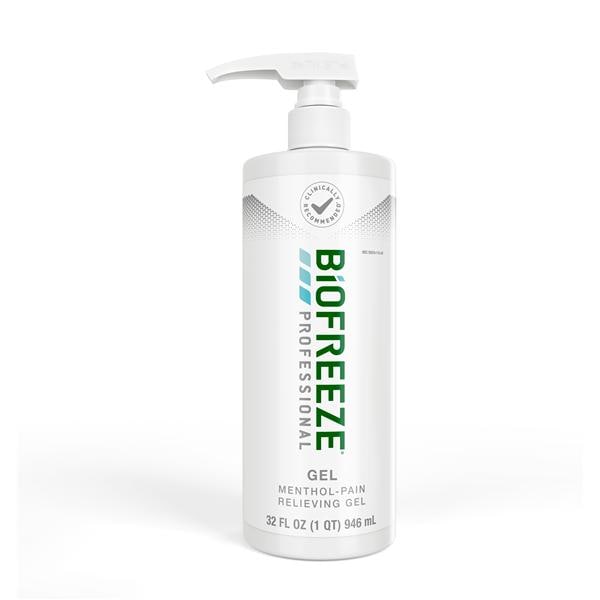 Biofreeze Green Gel Pump 32oz/Bt, 16 BT/CA