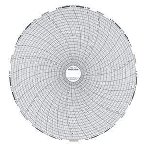 Temperature Recorder Chart Circular 8" 60/Pk