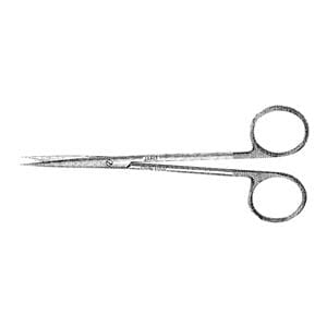 Carbedge Lahey Scissors Curved 5-3/4" Stainless Steel/Tungsten Carbide Ea