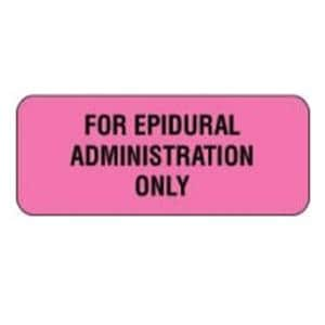 Communication Label Fluorescent Pink 2-1/4x7/8" 1000/Rl