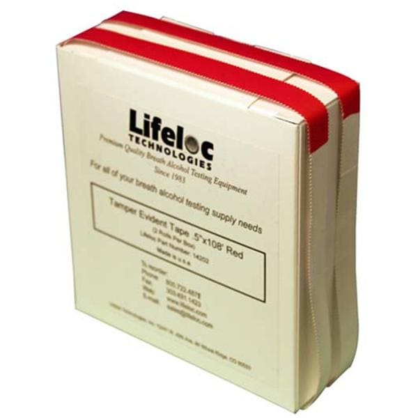 Tamper Evident Tape Red 2Rl/Bx