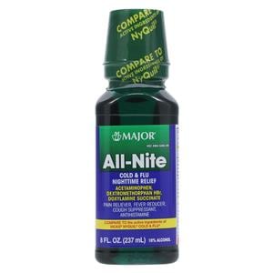 All-Nite Cold/Flu Syrup 650/30/12.5mg Original 8oz/Bt