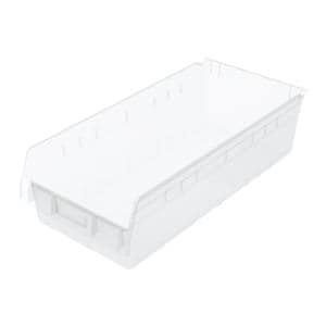 Storage Bin Clear 6" 6/Ct