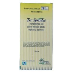 Tri-Sprintec Norgestimate and Ethinyl Estradiol Tab Triphasic Blstr Pk 6x28/Pk