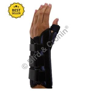 Premier Immobilization Brace Wrist Size X-Small Foam/Polyester 5.75-6.5" Left