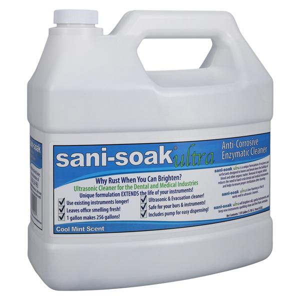 Sani-Soak Ultra Ultrasonic Cleaner 1 Gallon Mint 1Gal/Bt, 4 BT/CA