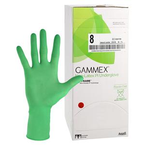 Gammex Synthetic Polyisoprene Surgical Gloves 8 Green, 4 BX/CA