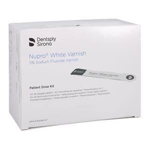 NUPRO Fluoride Varnish 5% NaF 0.4 Gm Caramel White 50/Bx