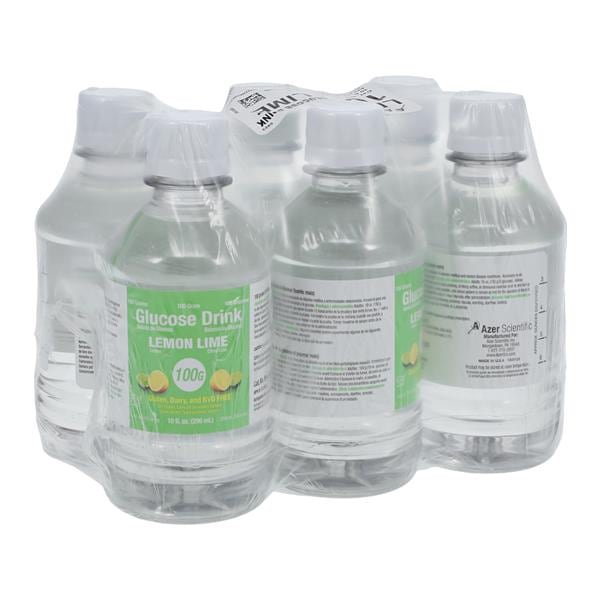 Glucose Tolerance Beverage Lemon Lime 100gm 6/Pk, 4 PK/CA