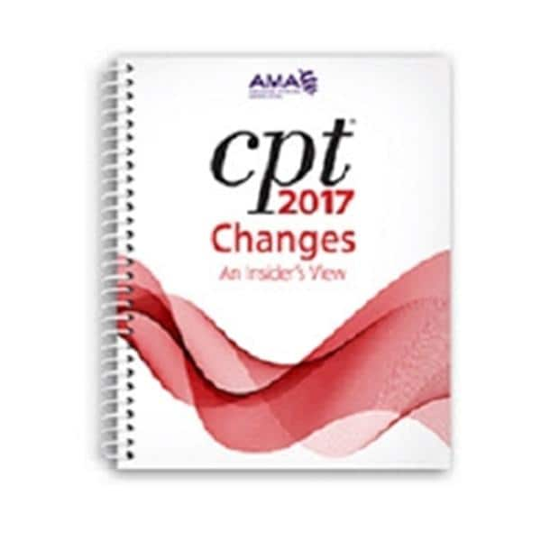 2017 CPT Changes Instructional Codebook Ea