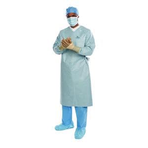 Aero Surgical Gown AAMI Level 4 Breathable Material Large / X-Long Chrome 30/Ca