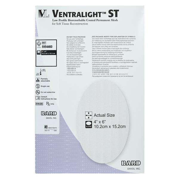 Ventralight ST Permanent Mesh Elliptical