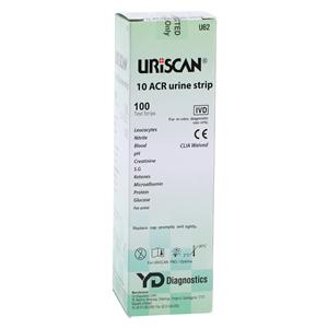 Uriscan 10 ACR Test Strip 100/Bt, 10 BT/CA