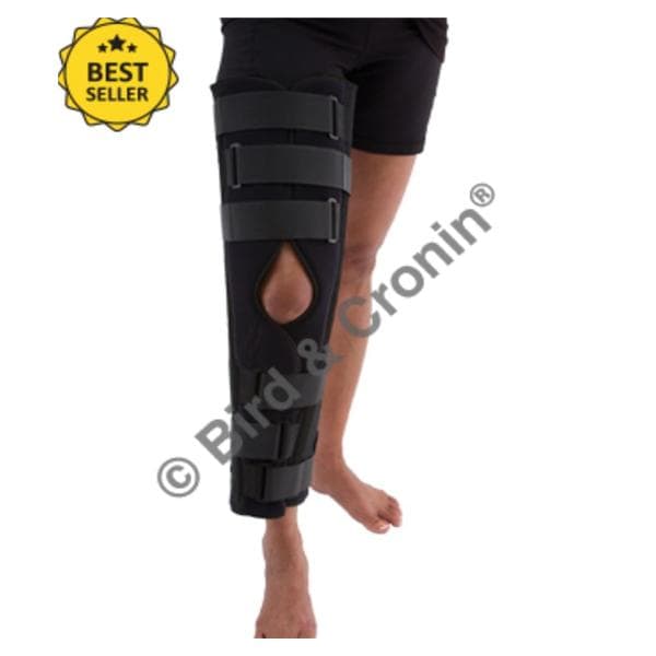 Immobilizer Knee Size One Size Foam Laminate 22" Left/Right