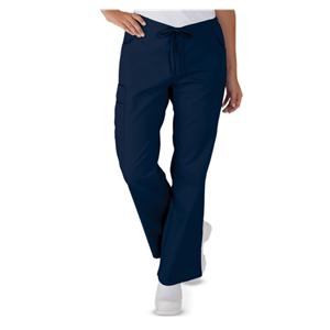 Dickies Scrub Pant 55% Poplin Ctn / 45% Plystr 4 Pockets 3X Large Navy Womens Ea