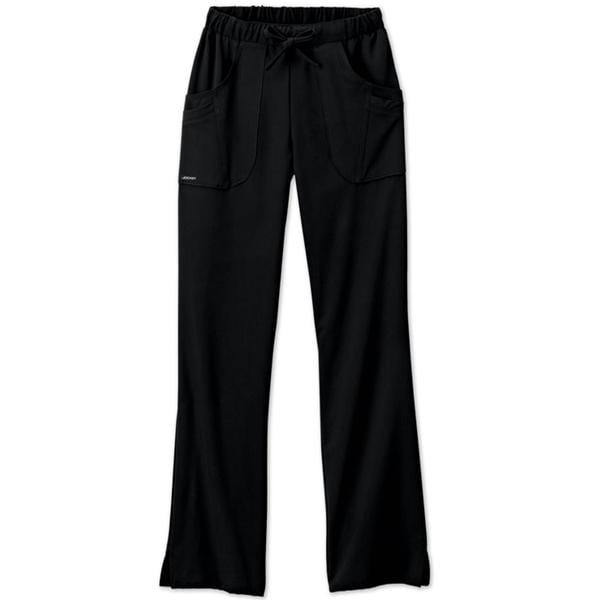 Jockey Scrub Pant 4 Pockets X-Large Black Womens Ea