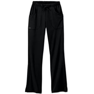 Jockey Scrub Pant 4 Pockets Medium Black Womens Ea