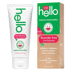 Hello Tube Toothpaste Child 4.2 oz Watermelon 12/Ca