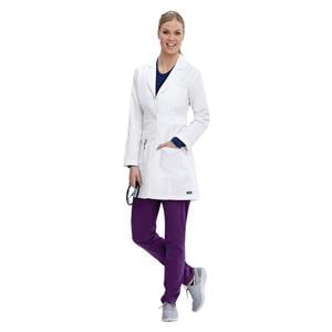 Greys Anatomy Jacket Lab Coat 34 in 2X Large White Womens Ea