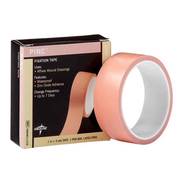 Tape Zinc Oxide 1" Pink Ea