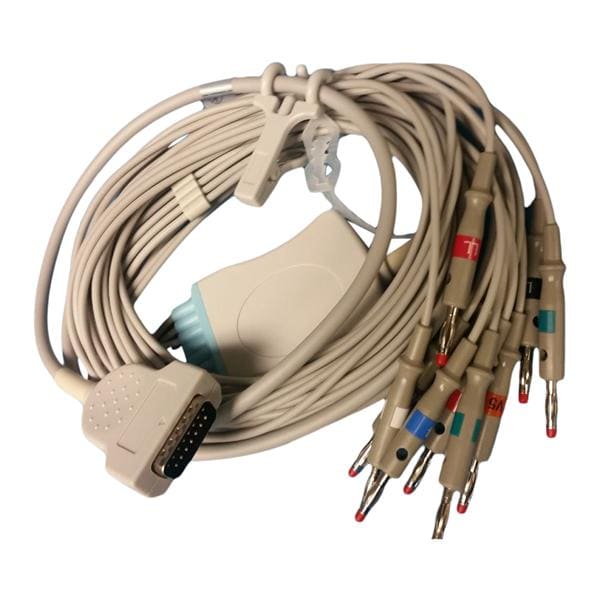 Patient Cable Refurbished For ECG 10/Pk