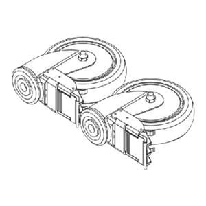 Wheel Caster For Patient Lift Ea