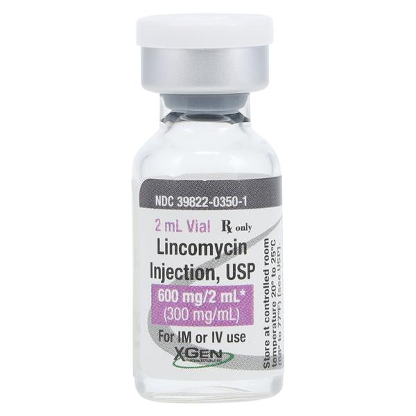 Lincomycin HCl Injection 300mg/mL Vial 2mL 10/Package