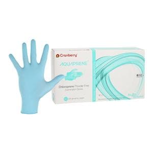 AquaPrene Chloroprene Exam Gloves X-Large Aqua Non-Sterile, 10 BX/CA