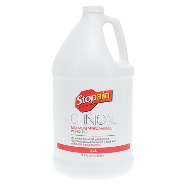 Stopain Clinical Gel 1gal 1/Bt, 4 BT/CA