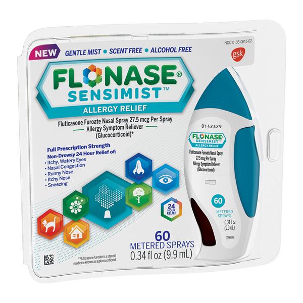 Flonase Sensimist Allergy Nasal Spray 27.5mcg 60 Spray 5.9mL/Ea