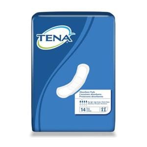 Tena Light Day Incontinence Pad Unisex 14" Light White 6x14/Ca