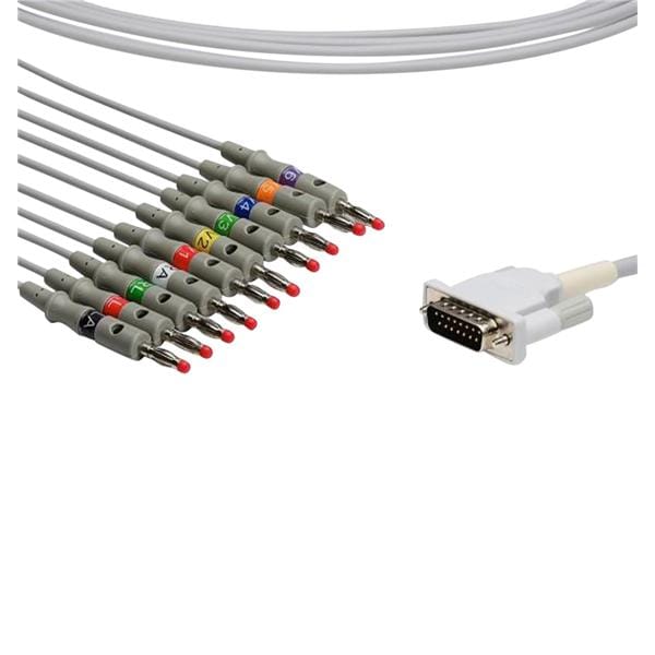 Philips Patient Cable Refurbished For EKG 10 Lead Ea