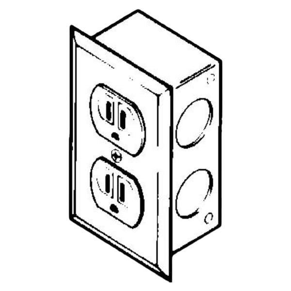 Receptacle Kit For Basic Laboratory Hoods Ea