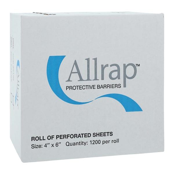 Allrap Wrap Film 4 in x 6 in Blue 1200/Rl