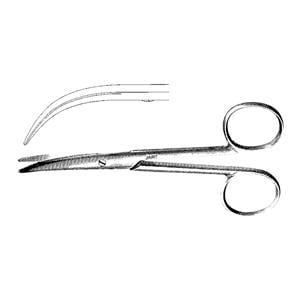 Enucleation Scissors Strong Curved 5-1/8" Ea