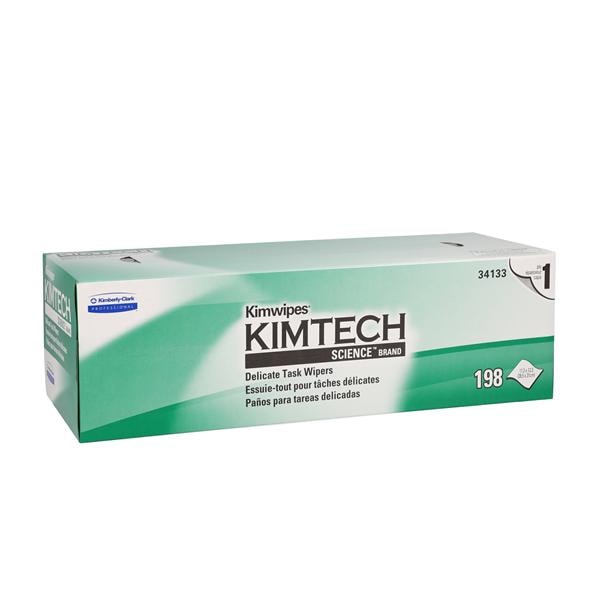 Kimtech Kimwipes Wipes Cellulose 12 in x 12 in White 2970/Ca