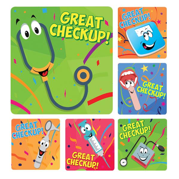 Stickers Great Checkup! 100/Rl